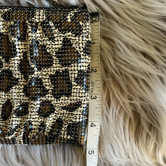 BCBGMaxAzria Leopard Chain Wristlet Clutch - Picture 5 of 6